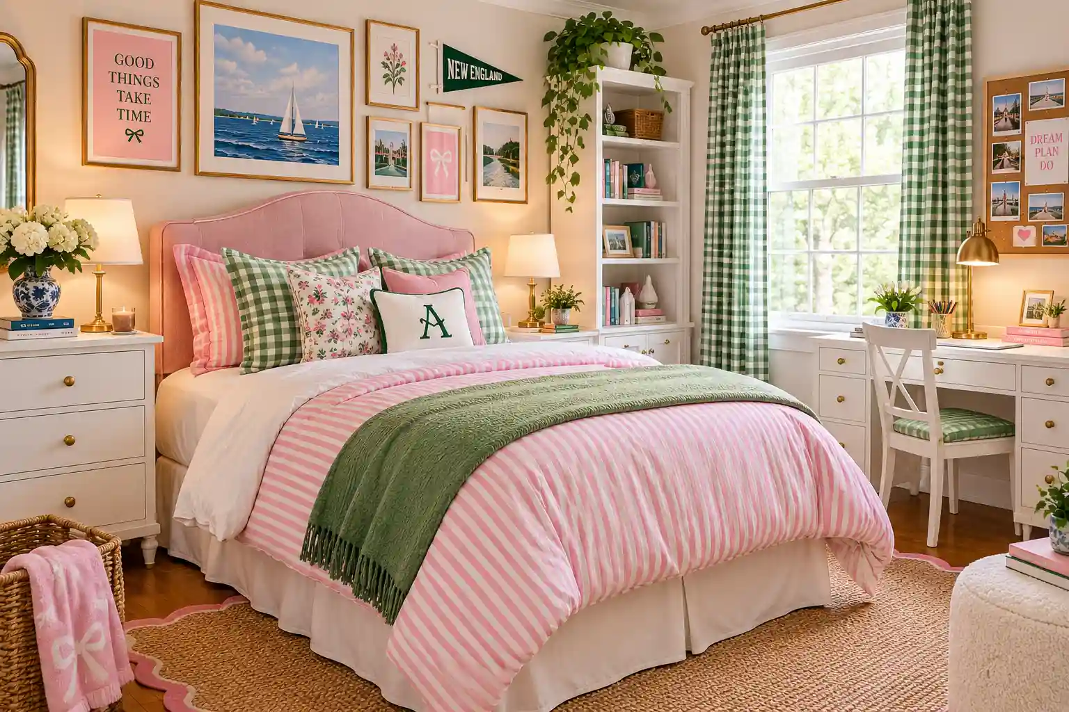 preppy-bedroom-decor
