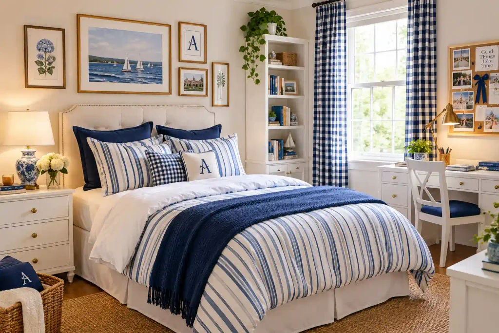 preppy-bedroom-decor